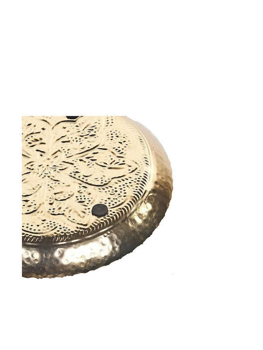 Beliani Set dekorative Platten Gold 2Stück
