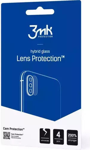 3MK Προστασία Κάμερας Tempered Glass Διάφανο για το Poco X4 Pro 5G
