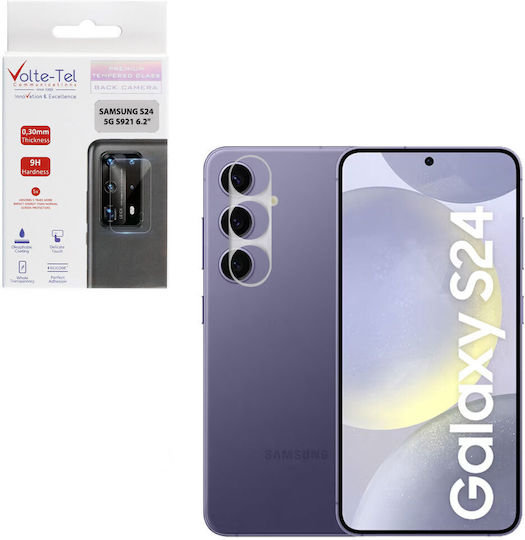 Volte-Tel Camera Protection Tempered Glass Transparent for the Samsung S24 5G S921 8352249