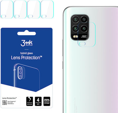 3MK Lens Flexible Glass Προστασία Κάμερας Tempered Glass για το Xiaomi Mi 10 Lite