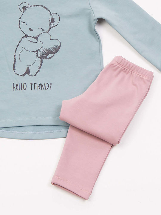 Trax Kinder Set mit Leggings Winter 2Stück Veraman