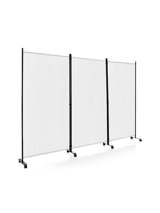 Costway Διακοσμητικό Παραβάν Μεταλλικό 262x180cm