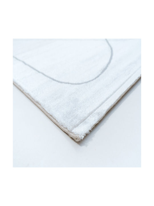 Ezzo Modern Bedroom Rugs Set Cream 12-D149AH9 3pcs