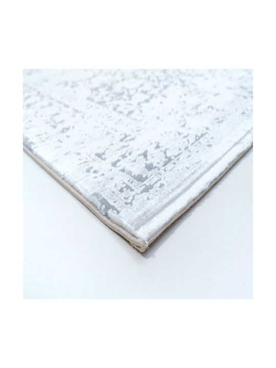 Ezzo Σετ Μοντέρνα Χαλιά Κρεβατοκάμαρας Cream 12-E082AH9 3τμχ