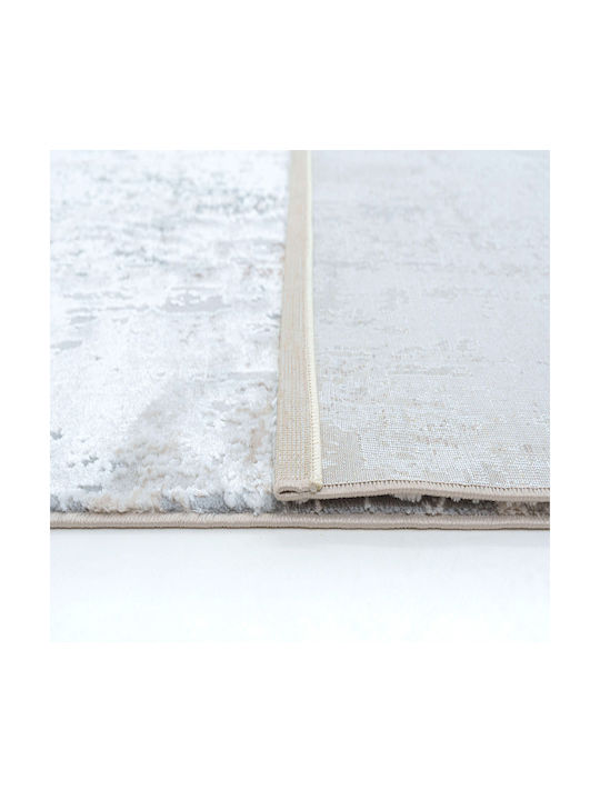 Ezzo Firenze D084ah9 Σετ Μοντέρνα Χαλιά Κρεβατοκάμαρας Cream 12-D084AH9 3τμχ