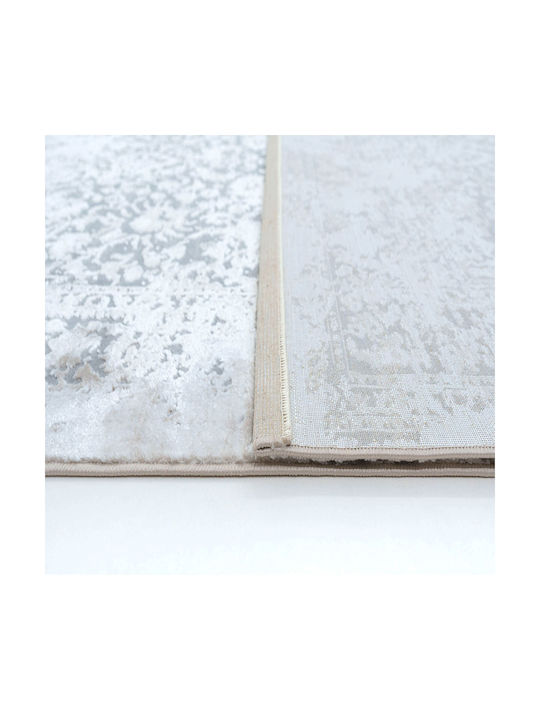Ezzo Σετ Μοντέρνα Χαλιά Κρεβατοκάμαρας Cream 12-E082AH9 3τμχ