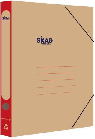 Skag Κουτί Κραφτ Λάστιχο 26.5x35.5 3,5cm 4 Χρώματα 233101