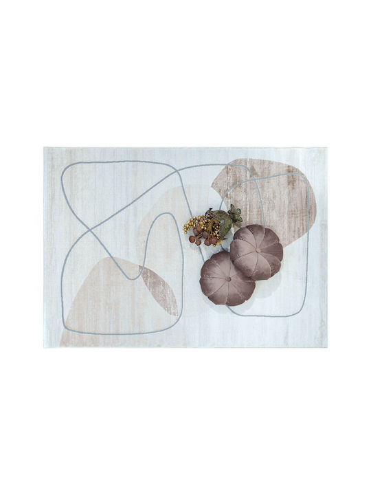 Ezzo Modern Bedroom Rugs Set Cream 12-D149AH9 3pcs