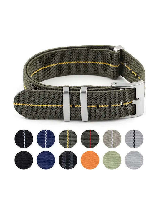 Fabric Strap Nato Orange 20mm