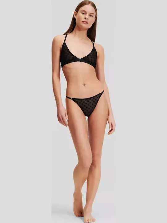 Γυναικείο String Μαύρο