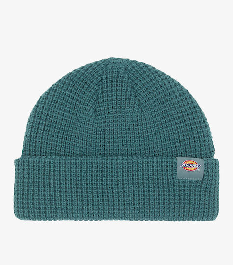 Woodworth Beanie Unisex Beanie Knitted in Green color