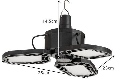 Led Solar Lantern for Camping Waterproof 3000 Lumens White