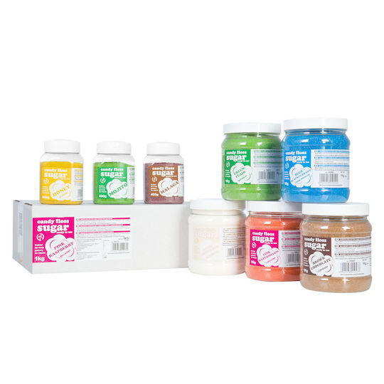Zahăr pentru Vată de Zahăr cu Aromă de Lămâie Galbenă 1kg