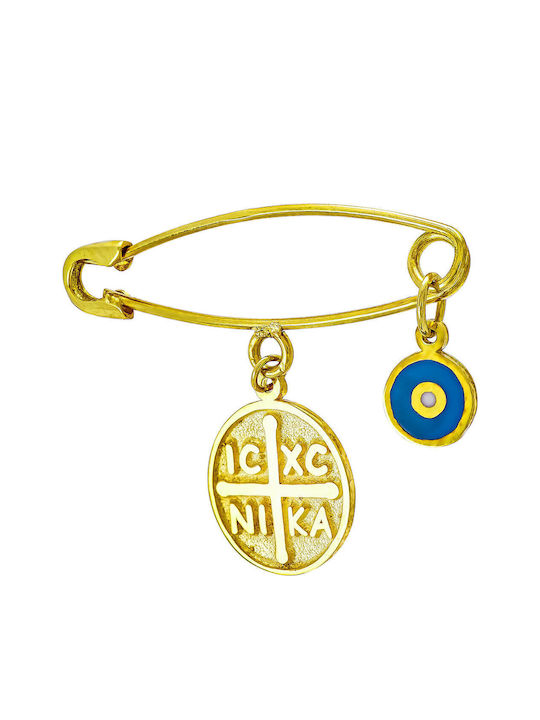 Kiriakos Gofas Παιδική Παραμάνα από Χρυσό 9K