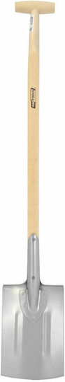 AWTools Gebogene Schaufel mit Holzstiel 116cm