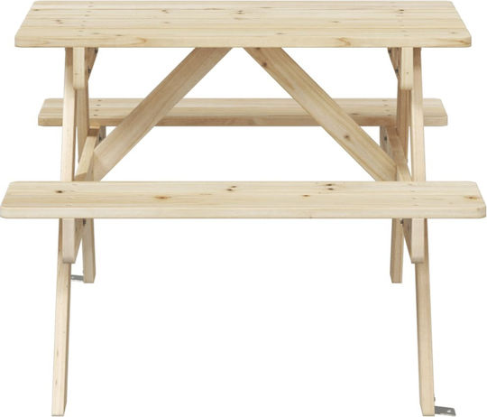 vidaXL Kleiner Tisch Braune für 3+ Jahre alt