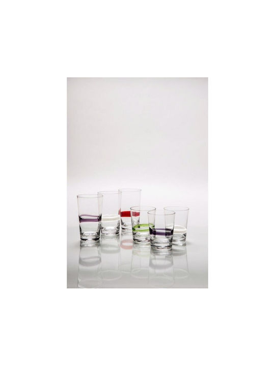 Cryspo Trio Glass Set Whiskey made of Glass 6pcs