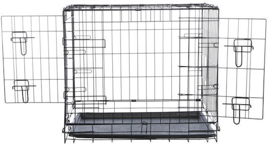 Trixie Kennel Käfig für Drahtkäfig für Hunde mit 2 Türen 93x69x62cm