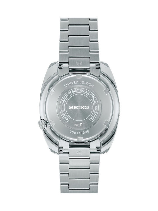 Seiko Watch Automatic with Gray Metal Bracelet