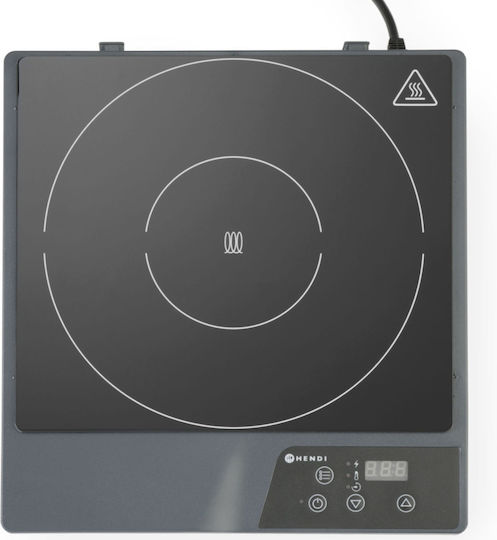 Hendi Induction Countertop Single Burner Black