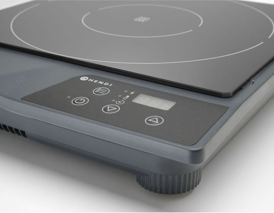 Hendi Induction Countertop Single Burner Black