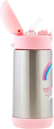 Ανοξείδωτο Παγούρι Θερμός Μονόκερος 350ml Stephen Joseph Double Wall Bottle Sj121221