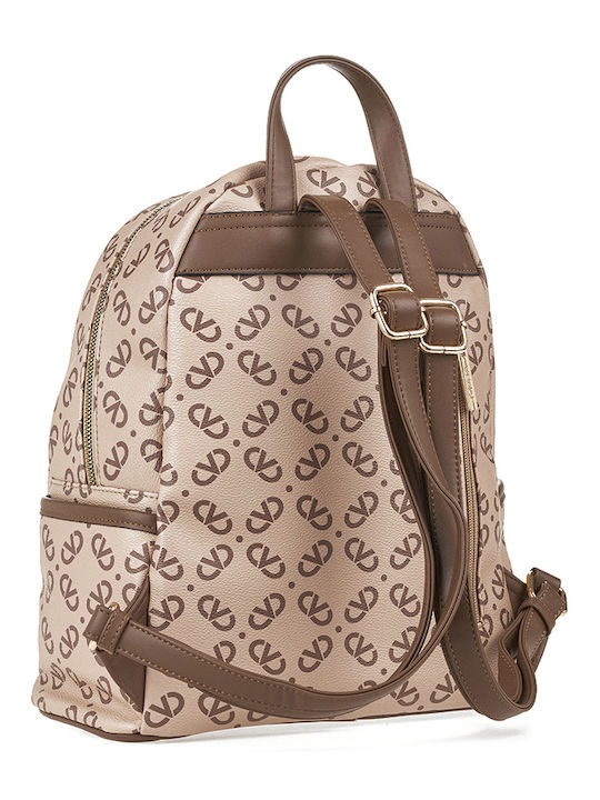 Verde Damen Tasche Rucksack Beige