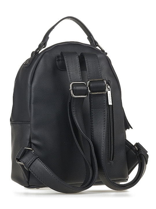 Verde Damen Tasche Rucksack Schwarz