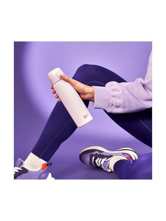 Ion8 Sportiv Sticla de apa Oțel inoxidabil 600ml Roz