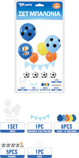 Set of Balloons 14pcs 37415 Tpster