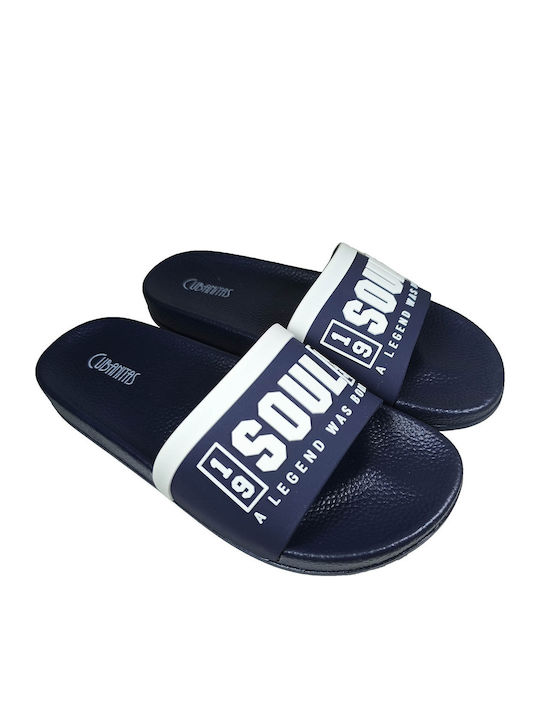 Slides σε Μπλε Χρώμα
