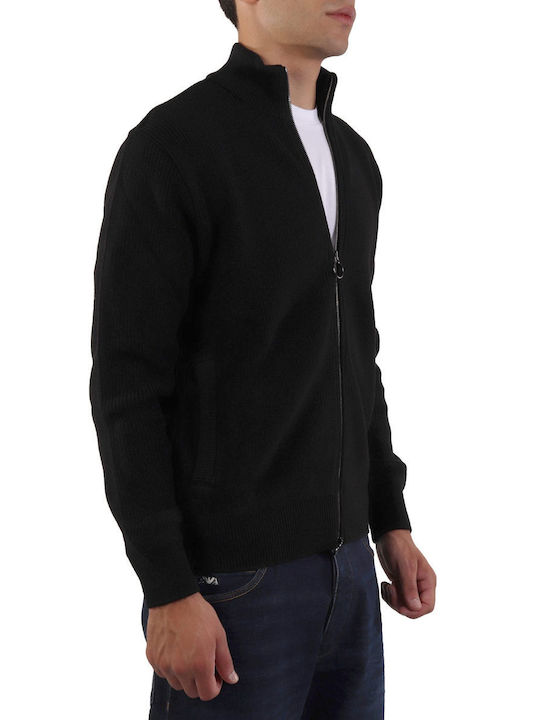 Paul & Shark Men's Knitted Cardigan BLACK