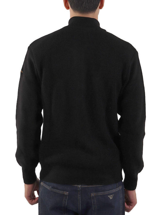 Men's Knitted Cardigan Black
