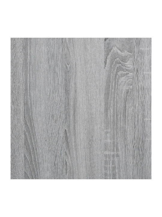 Βιβλιοθήκη Γκρι Sonoma 132x29x141.5εκ.
