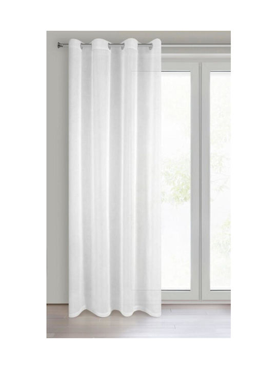 Ready Made Curtain Lucy 140 X 250 Cm White