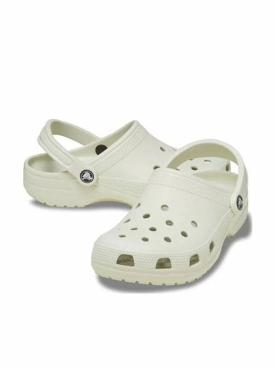 Crocs Classic Clog Ανατομικά Σαμπό Μπεζ