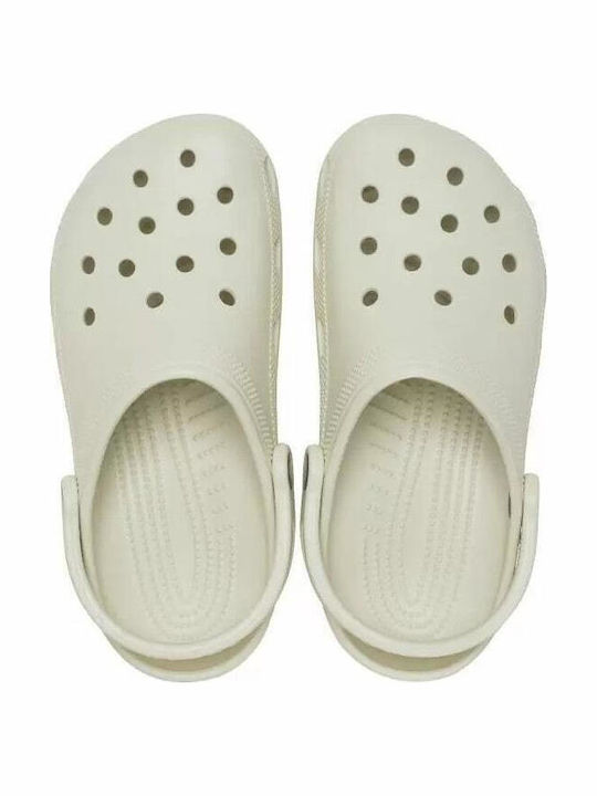 Crocs Classic Clog Ανατομικά Σαμπό Μπεζ