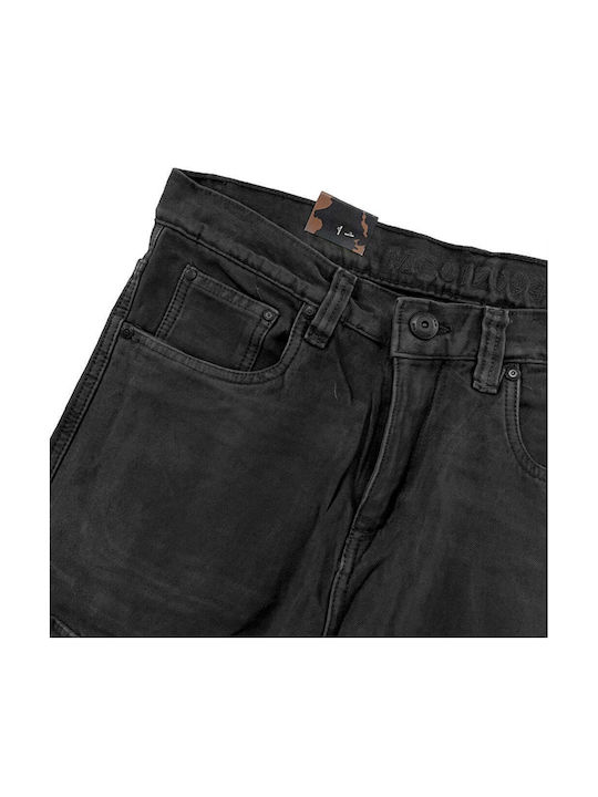 Men's Jeans Pants Cargo Elastic Black