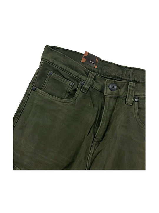 Men's Jeans Pants Cargo Elastic Gray