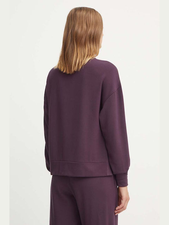 Emporio Armani Women's Sweatshirt Blackberry