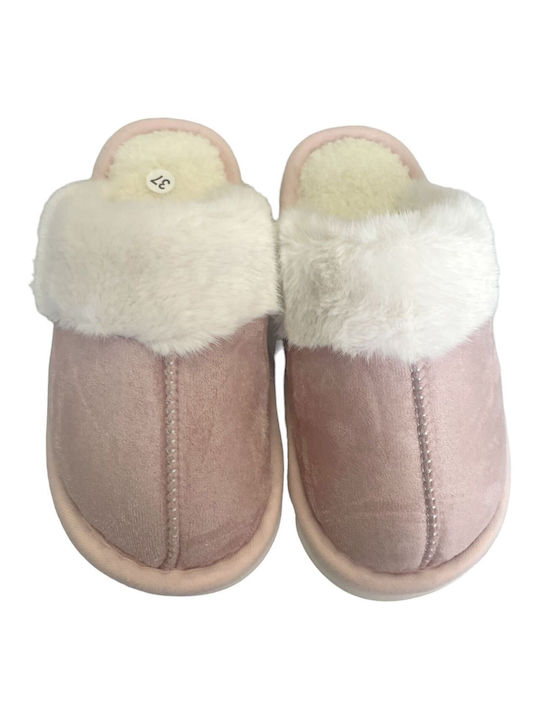 Jomix Winter Women's Slippers in Pink color