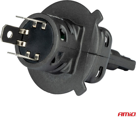 AMiO Λάμπες Αυτοκινήτου H3 Canbus LED Ψυχρό Λευκό 44W 2τμχ