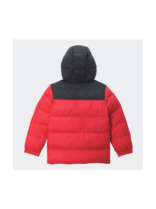 Columbia Kids Casual Jacket with Hood Red