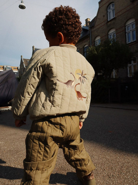 Waterproof Kids' Bomber Windproof with Lining Laurel Oak
