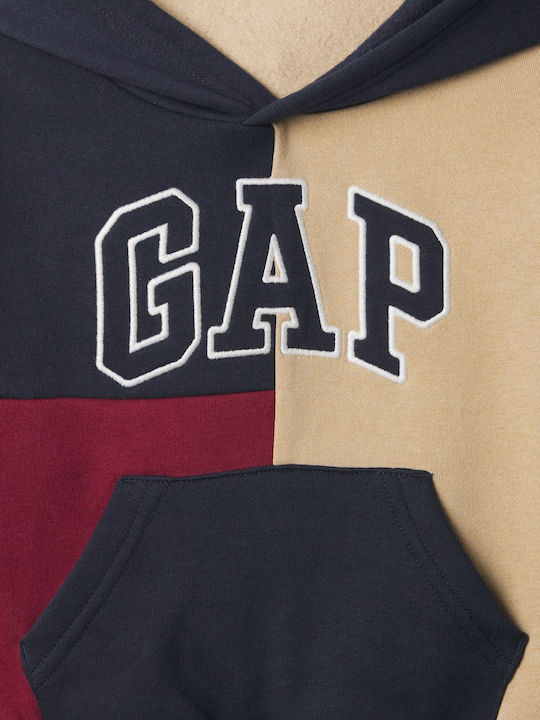 GAP Kids Sweatshirt with Hood Brown Logo