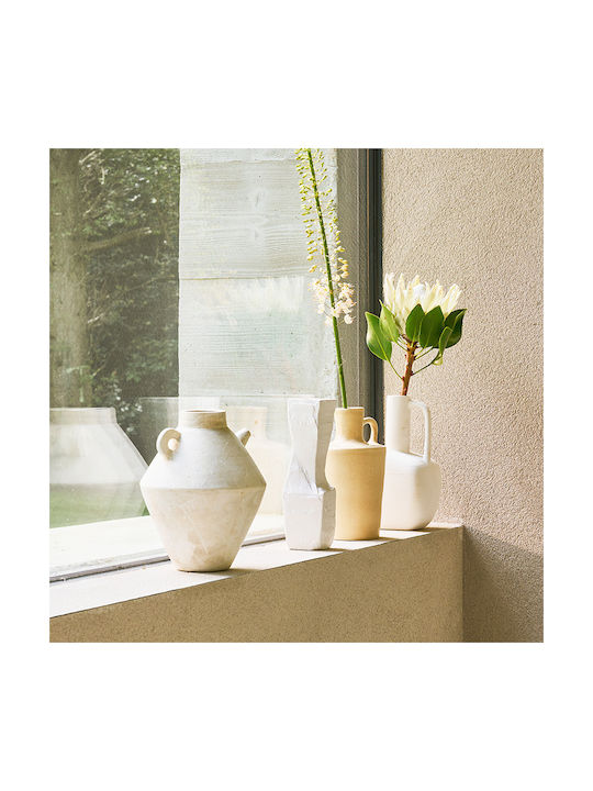 Urban Nature Culture Amsterdam Διακοσμητικό Βάζο Κεραμικό Λευκό Φ14.5xΥ28cm