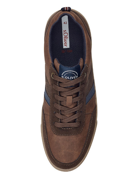 S.Oliver Herren Sneakers Cognac