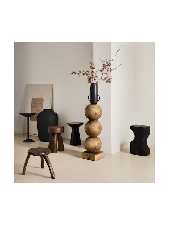 Urban Nature Culture Amsterdam Διακοσμητικό Βάζο Κεραμικό Μαύρο Φ12.5xΥ34cm