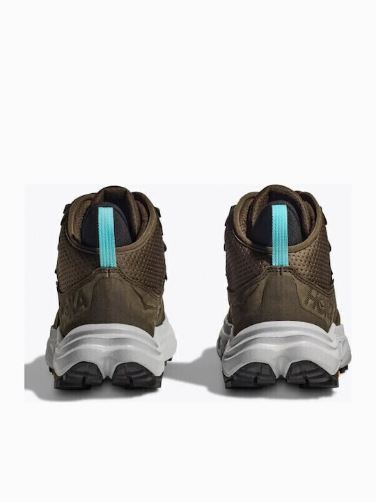 HOKA Anacapa 2 Men's Hiking Boots Waterproof with Gore-Tex Membrane Brown