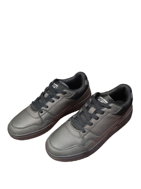 Jack & Jones Herren Sneakers Γκρί Ανθρακί